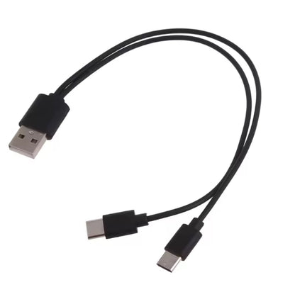 SHORT (8") Dual Charging Cable for Acorn and Speaker